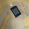 Продам женскую пижаму 40-42 размер Цвет серый Трикотаж, хлопок 100&#37; Новая в Юрге
